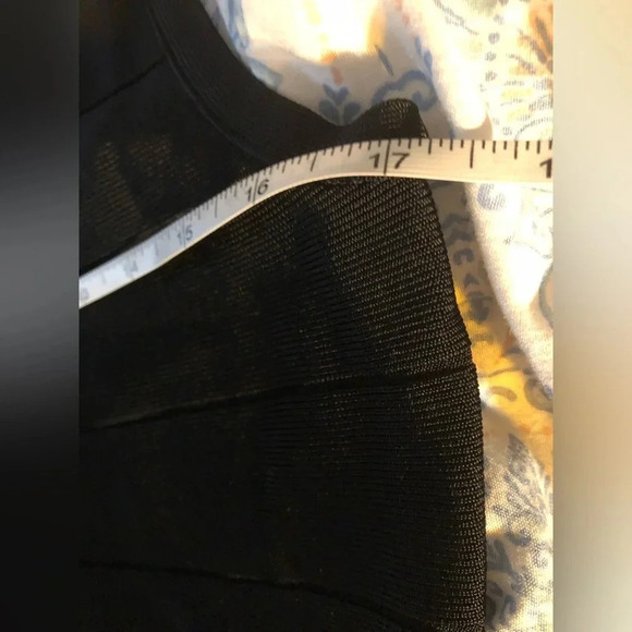 VENUS Black Bandage Fringe dress size 10 - Picture 10 of 14